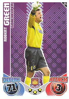 Robert Green West Ham United 2010/11 Topps Match Attax #307